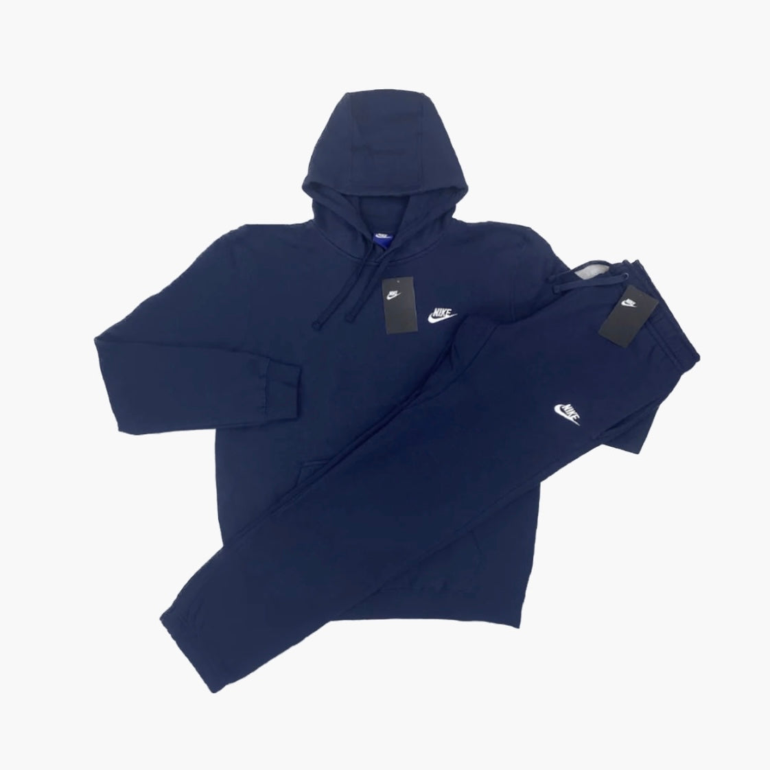 Nike Fleece Tracksuit Navy Thread Connect