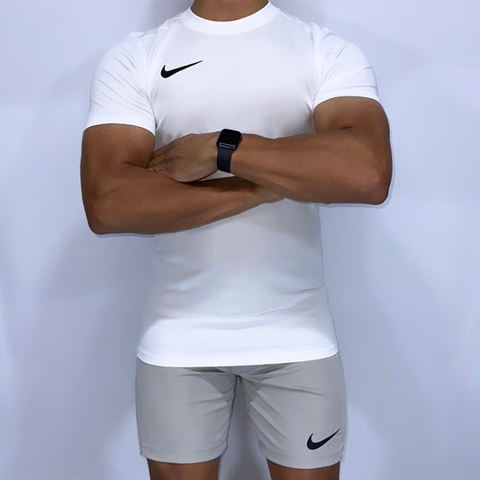 Nike Dri-FIT Set - White/Grey