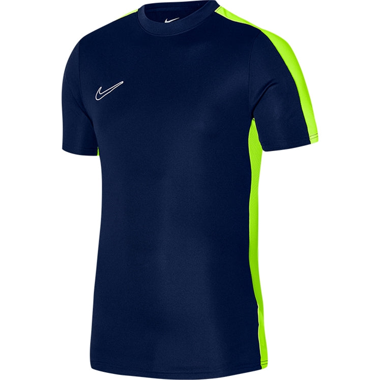 Nike Track Tee - Navy/Volt