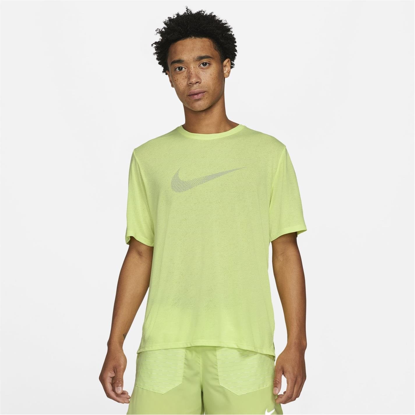 Nike Swoosh Division Miler - Volt Yellow