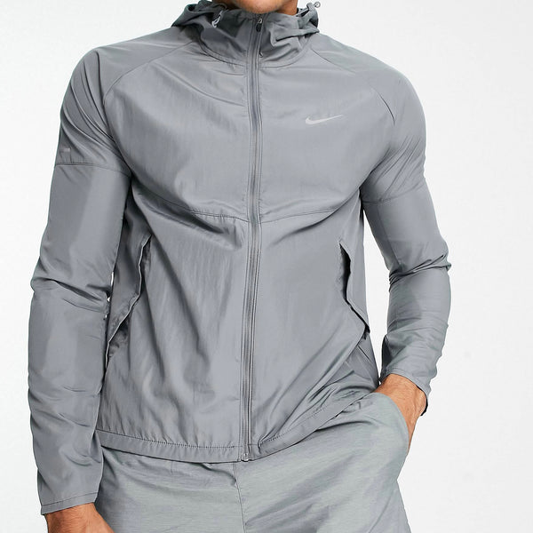 Nike windrunner jacket on sale grey